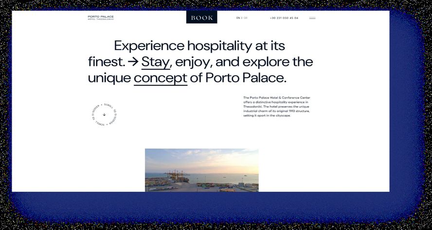 Porto Palace Hotel — αρχική σελίδα